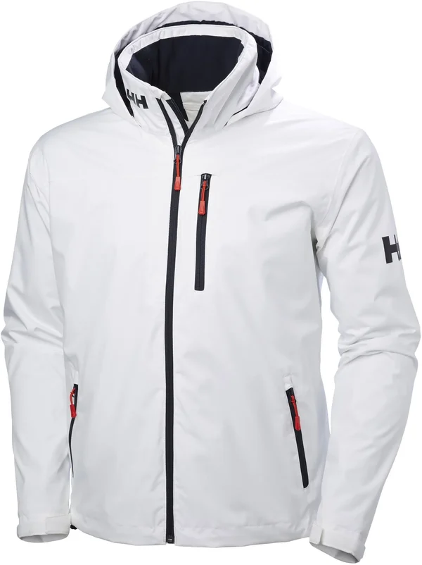 Helly Hansen Crew Hooded Midlayer Jacket White XL