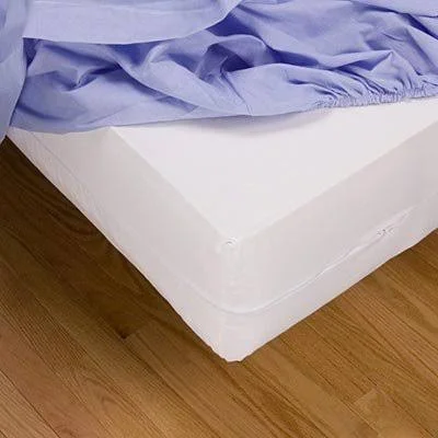Sleep Safe ZipCovers Evolon Allergy Mattress Protector 15x22 Queen Zippered Mattress Encasement Dust Mite - Bed bug, and Allergen
