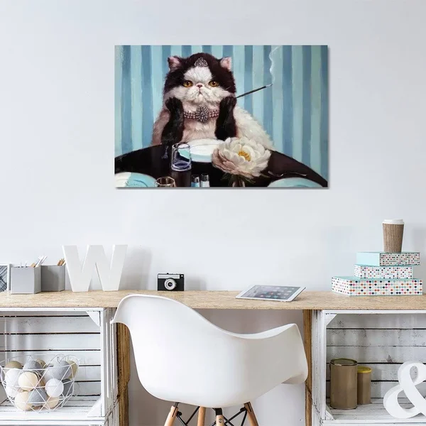 Lucia Heffernan Canvas Prints - Breakfast at Tiffany’s ( television & Movies > Movies > Drama Movies > Breakfast