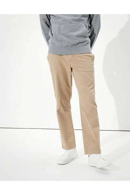 Ae Flex Original Straight Chino Men's Light Khaki 48 x 32