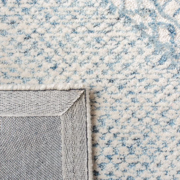 Safavieh 8& x 10& Abstract ABT345M Ivory - Blue Rug