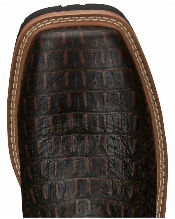Justin Men's Derrickman Western Work Boots - Composite Toe