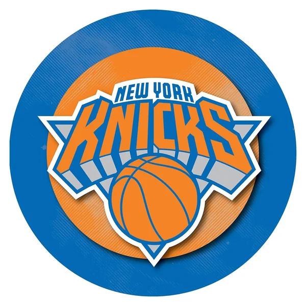 Trademark New York Knicks NBA Padded Swivel Bar Stool with Back