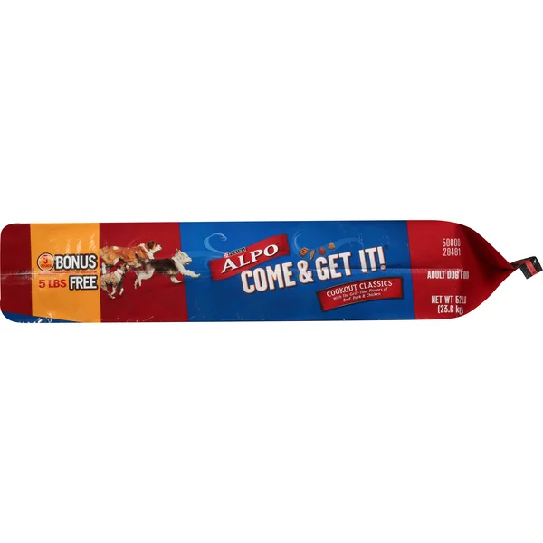 Alpo Dog Food - Come & Get it, Cookout Classics, Bonus Size, Adult - 52 lb