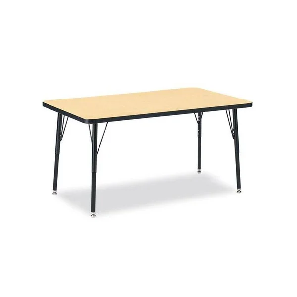 Berries Adult Height Color Edge Rectangle Table