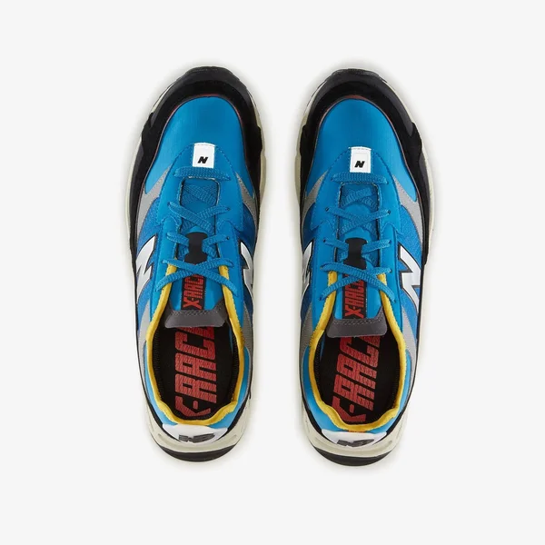 New Balance Mens X-Racer - Shoes Classic Blue/Black/Varsity Gold Size 09.0