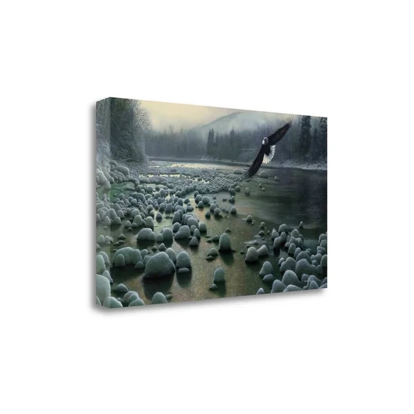 on Eagle Wings by Kevin Daniel, 40x22 x 24x22 Fine Art Giclee Print on