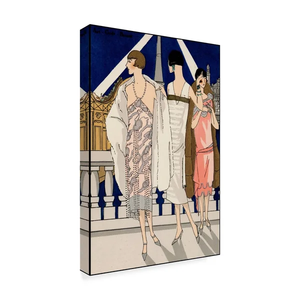 Trademark Fine Art 'Vintage Couture II' Canvas Art by Unknown - Size: 16 x 24