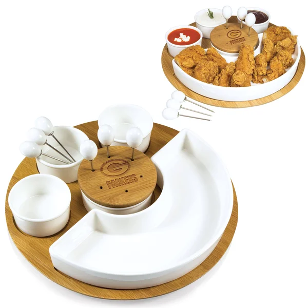 Green Bay Packers Symphony Serving Set