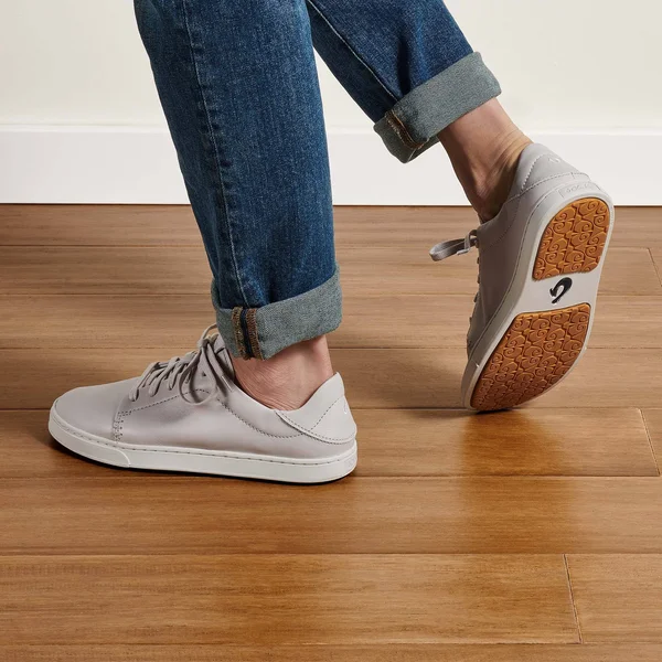 Olukai Pehuea Li Ili Women's Shoes Mist Grey/Mist Grey - 11
