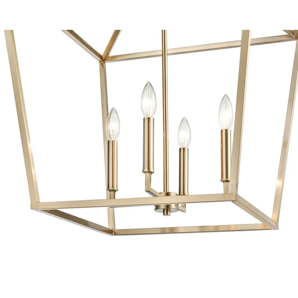 Millennium Lighting 3000 Series 4-Light Pendant in Rubbed Bronze 3254-RBZ