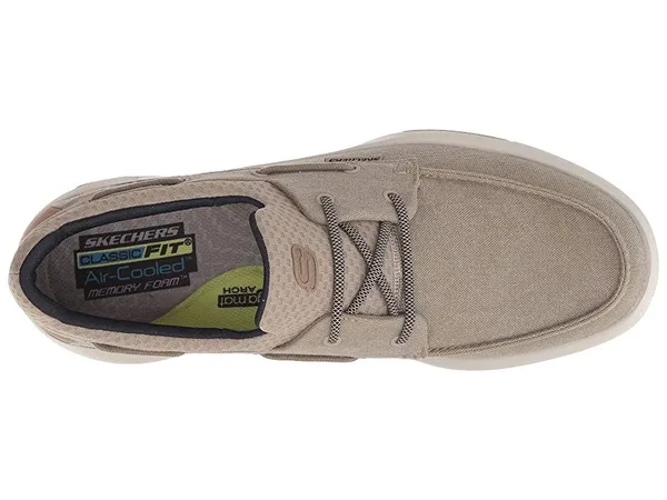Skechers Men's Bellinger - Garmo Casual Shoes Taupe 7.0