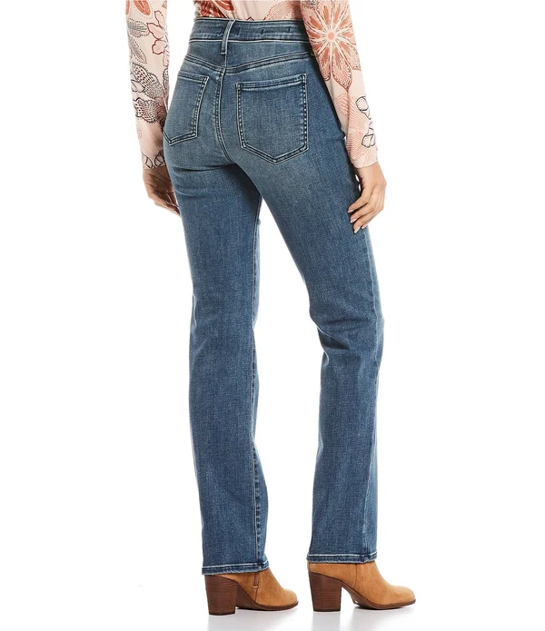 Nydj Marilyn Straight Leg Jeans - Size Reg 6, Lazaro