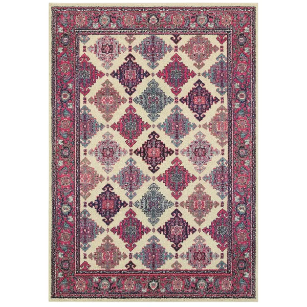 Oriental Weavers Bohemian 6997D 7&10x22 x 10&10x22 Ivory Area Rug