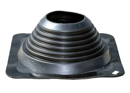 7 Black EPDM Square-Base Flashing ICC 35-Year - from Aztec Washer Company