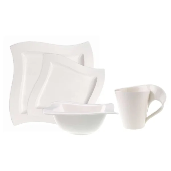 Villeroy & Boch New Wave 4 Piece Place Setting