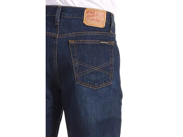 Stetson 1520 Fit Jeans - Mens - Dark Rinse