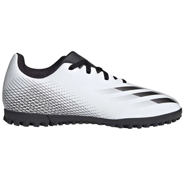 Adidas x Ghosted.4 TF Junior FW6801 Football Boots Grey White