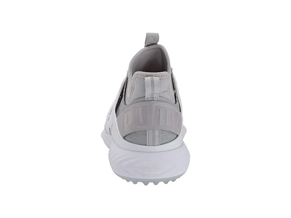 Puma Ignite PWRADAPT Caged Disc Gray/White Golf Shoes