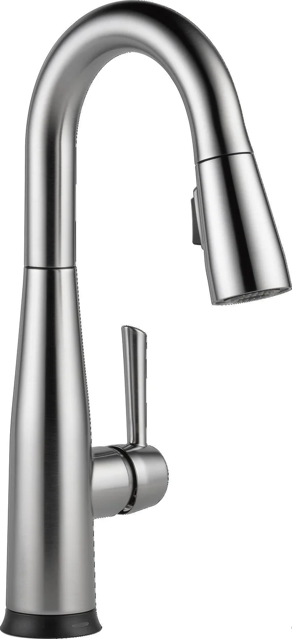 Delta 9913T-AR-DST Essa Single Handle Pull-Down Bar & Prep Faucet with Touch2O Technology - Arctic Stainless