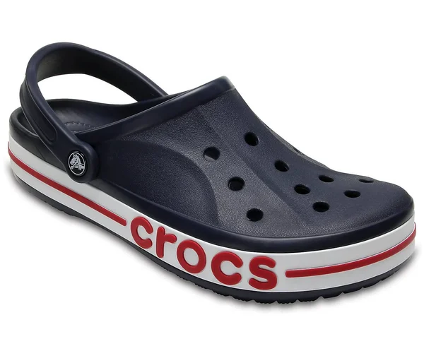 Crocs Bayaband Clog, Navy/Pepper, M6w8