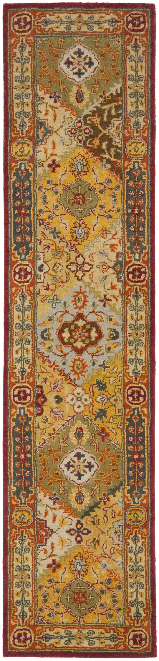 Safavieh Heritage HG512A 2&3x22 x 16&0x22 Runner Multi Area Rug