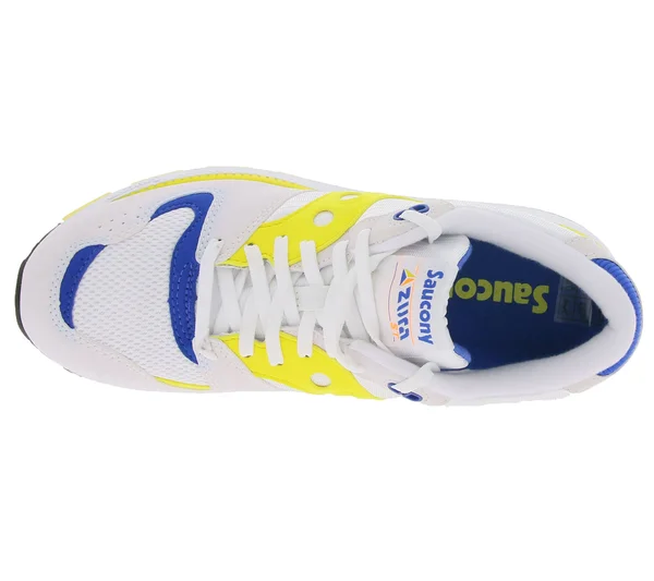 Saucony Azura White - Yellow & Blue