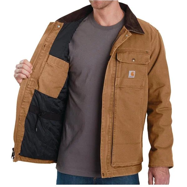 Carhartt Full Swing Traditional Coat, Men's Carhartt Brown