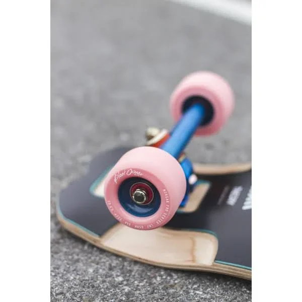 Longboard Wheels Blood Orange Morgan Pro 70mm 4-Pack (Coral)