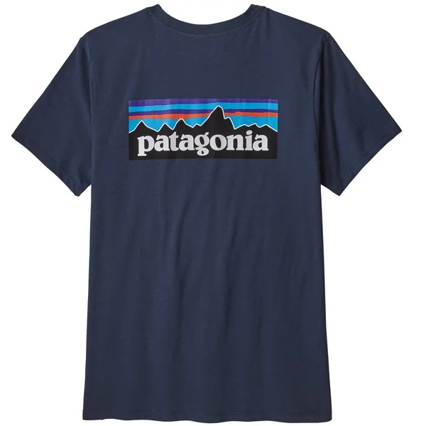Patagonia - Camiseta WS P 6 Logo Organic Crew Toasted Peach - L