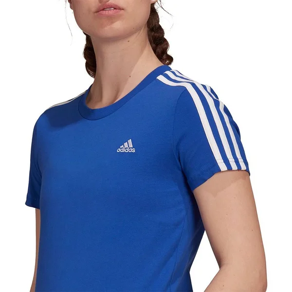 Adidas 3 Stripes Short Sleeve T-Shirt L