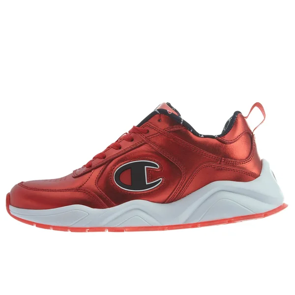 Champion 93Eighteen Mens Metallic Casual Fashion Sneakers - Red