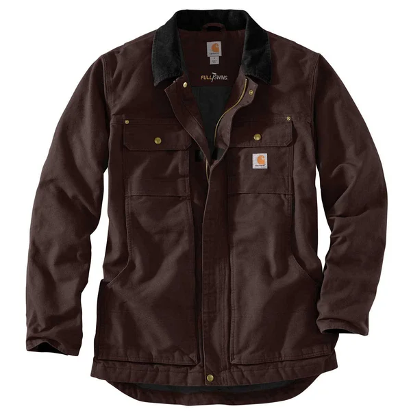 Carhartt Full Swing Traditional Coat, Men's Carhartt Brown