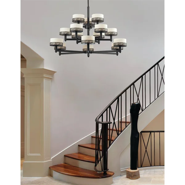 Z-Lite 329F20-BRZ Bronze Elea 3 Light Flush Mount