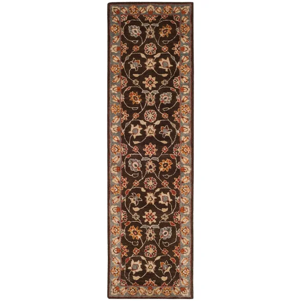 Safavieh Heritage HG412A Area Rug Charcoal/Blue 2&3x22 x 10& Runner