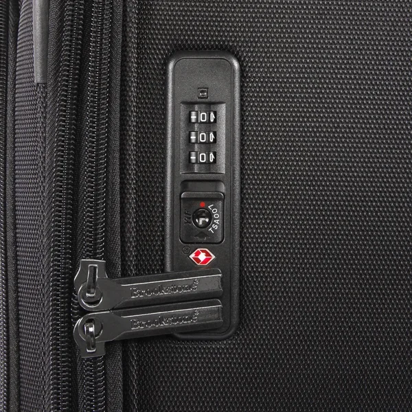 Brookstone Luggage Elswood Spinner Suitcase - Dark Charcoal, Carry-On (21-inch)