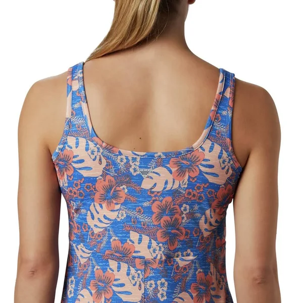 Columbia Freezer III Dress 2x, Stormy Blue Vacay Vibes Print