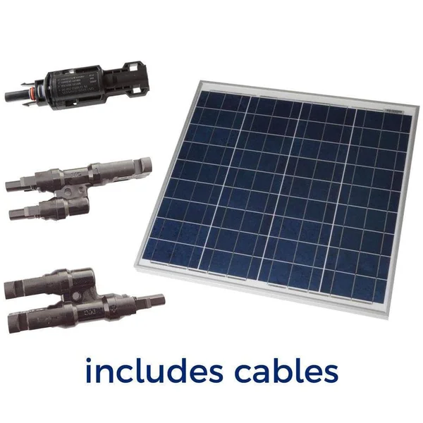Grape Solar GS-50-EXP 50-Watt Off-Grid Solar Panel Expansion Kit