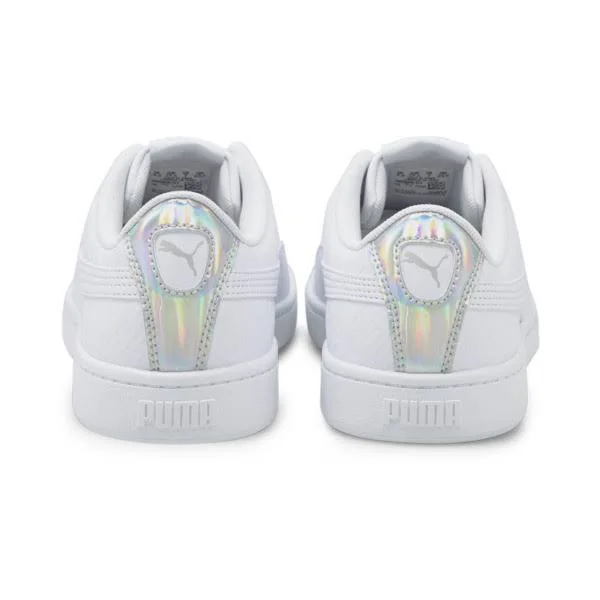 Puma Women's Vikky V2 Iridescent Sneakers, White