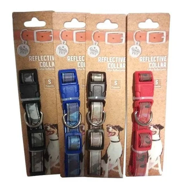 Ddi 2332264 Dog Collars - Assorted Small Reflective Case of 96