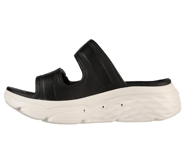 Skechers Women's Cali Gear Max Cushioning Incite Slide, Black/White