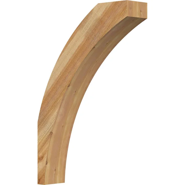 Ekena Millwork BRC06X24X36THR00RWR 6x22W x 24x22D x 36x22H Thorton Rough Sawn Brace, Western Red Cedar