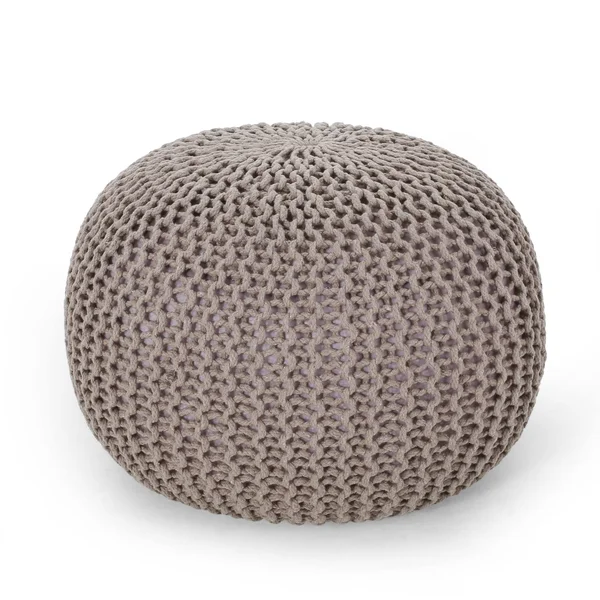 Christopher Knight Home Nahunta Pouf, Navy Blue