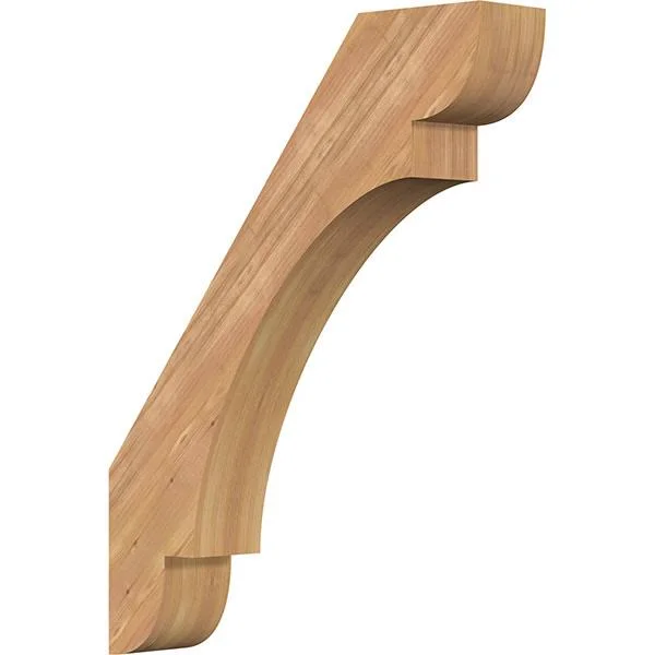 5 1/2x22W x 28x22D x 36x22H Olympic Smooth Brace, Western Red Cedar