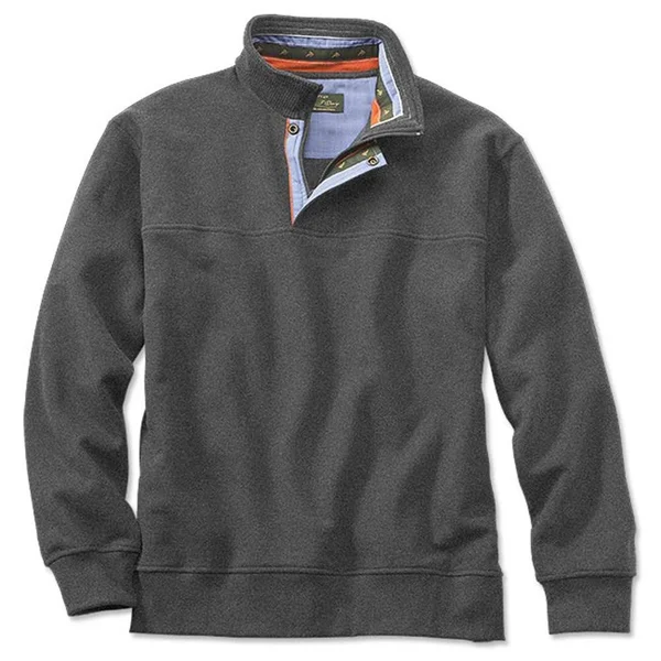 Signature Sweatshirt For Men, Charcoal, Size Medium, Orvis