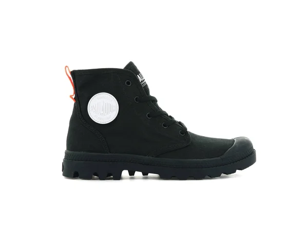 Palladium Boots Womens Pampa Hi Twill Black/Black