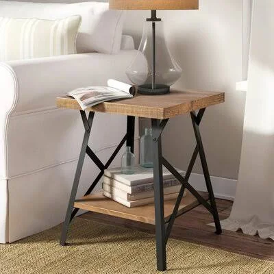 Ohanesian End Table with Storage Gracie Oaks