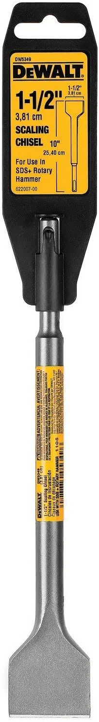 DeWalt SDS Plus Chisel, Scaling, 10-Inch (DW5349)