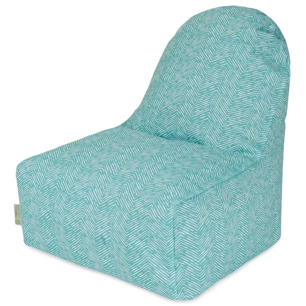 Majestic Home Goods Navajo Kick It Chair Navy