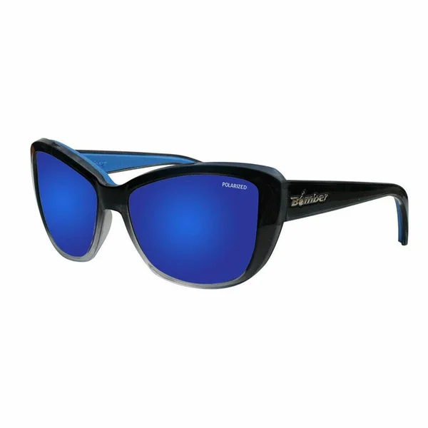 Bomber Sunglasses - Labomba Polarized Lens Smoke - Blue, Blue